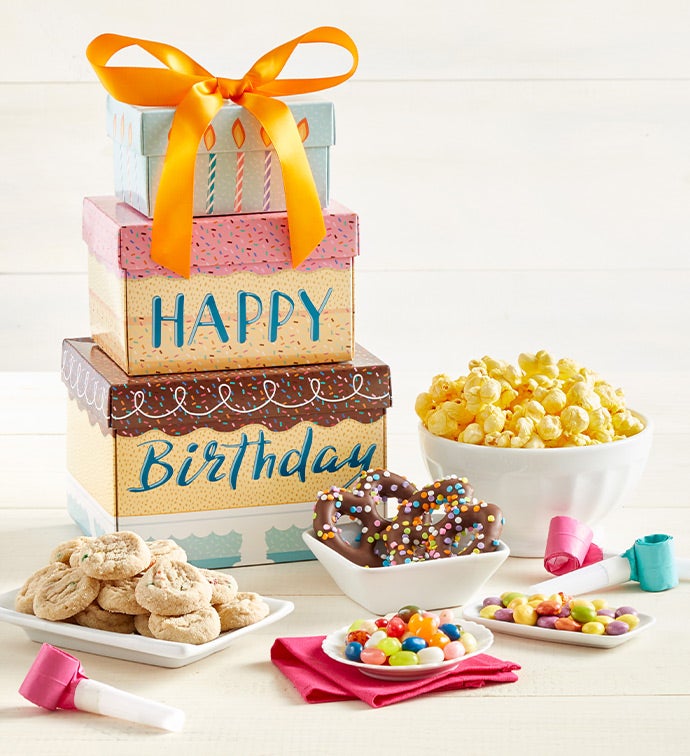 *Birthday Celebration Sweets Tower